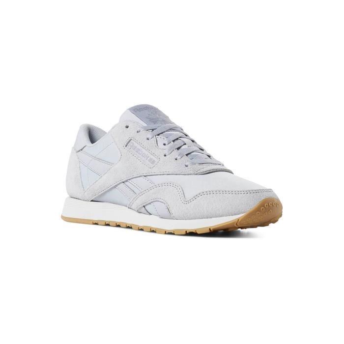 Baskets Reebok Classic Nylon Gris Femme Gris - Cdiscount Chaussures