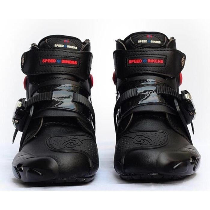 CHAUSSURE Moto SPEED Adult Bottes Anti-dérapant Résistant à l'usure  Ajustable