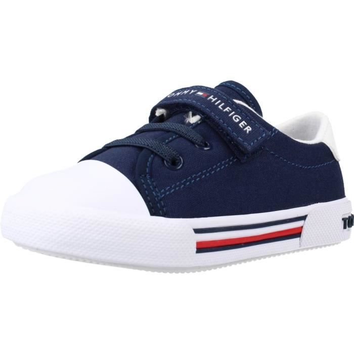 Basket Tommy hilfiger 120166 Bleu 23 Basket Tommy hilfiger 120166 Bleu 23