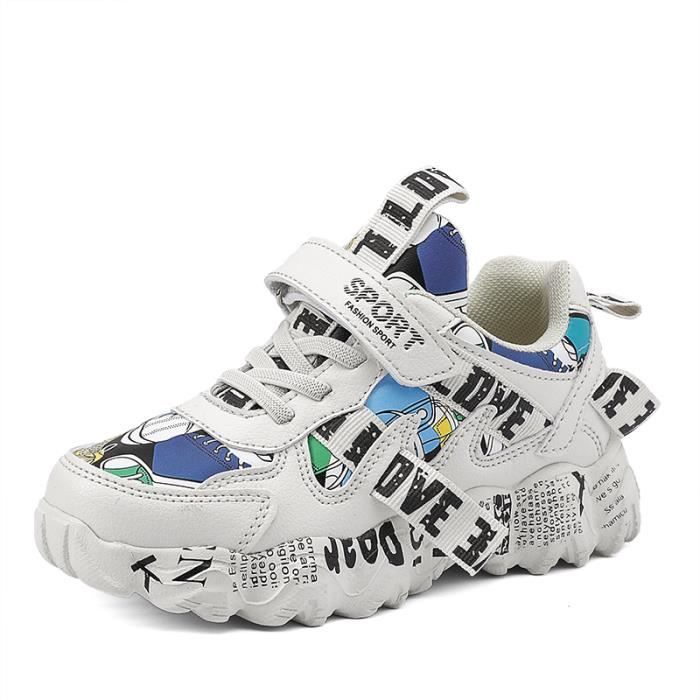Baskets Enfant Garçon Fille - Chaussures De Sport Légères Respirantes - Confortables Et Durables - Design Moderne - Unisexe
