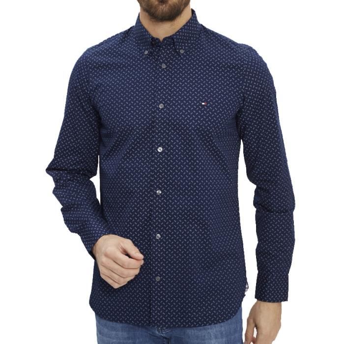 Chemise tommy hilfiger slim fit deals