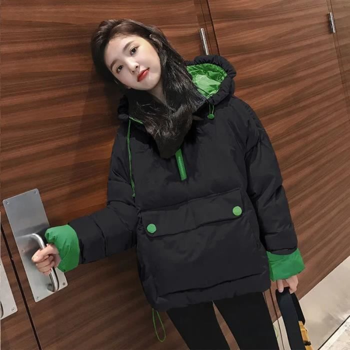 Manteau Femme Hiver Tuopuda – Matelassé, Capuche, Zippé – Coupe Slim – Chaud Et Léger – Pour Tous Les Jours