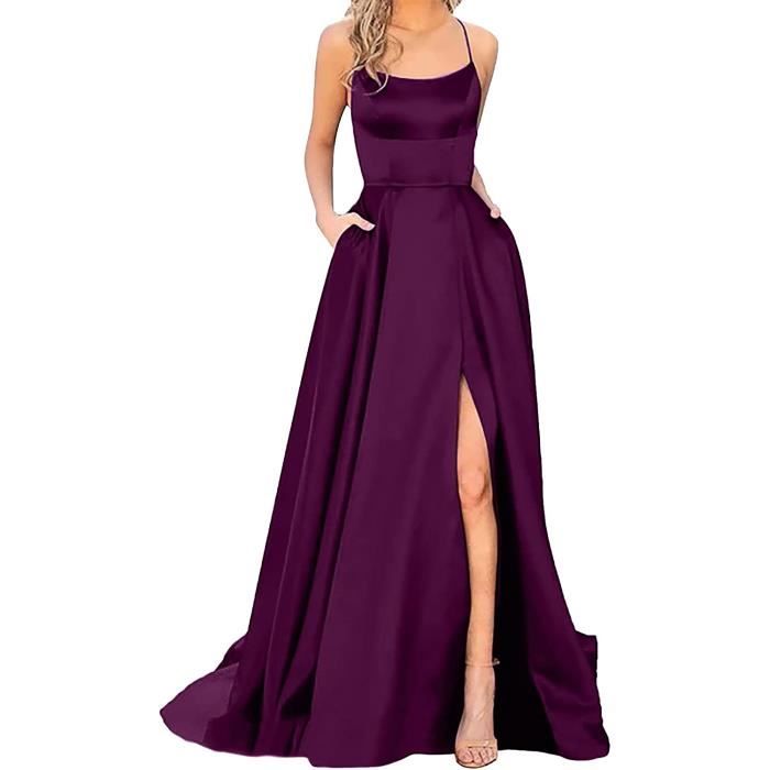 Robe mauve outlet foncé