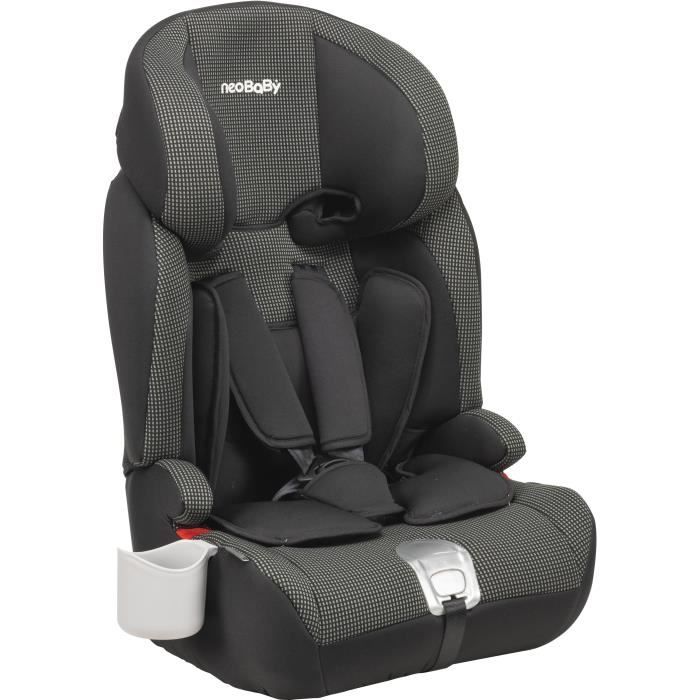 NEOBABY Syrius 123 Isofix Si ge Auto groupe 123 Anthracite
