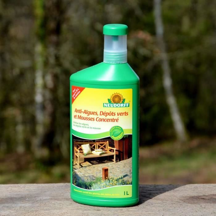Anti Mousse Naturel Concentre Pour Terrasses Pierres Murs 1 Litre Achat Vente Traitements Plantes Anti Mousse Naturel Concent Cdiscount