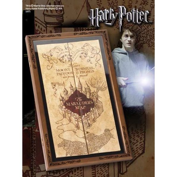 Cadre Harry Potter carte du maraudeur