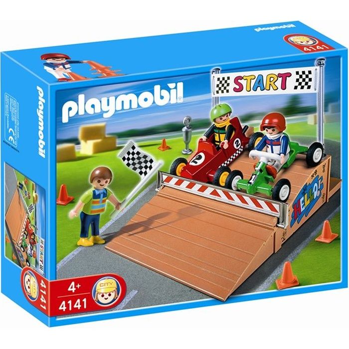 Playmobil CompactSet Compétition de go cart