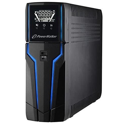 Onduleur POWERWALKER VI 1500 GXB – 15 kVA – 900W – Protection contre les surtensions – Noir