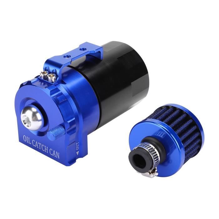 Récupérateur D'Huile Moteur 300ml Aluminium - Filtre à Vapeur D'Huile Universal | Prolonge Vie Moteur Auto