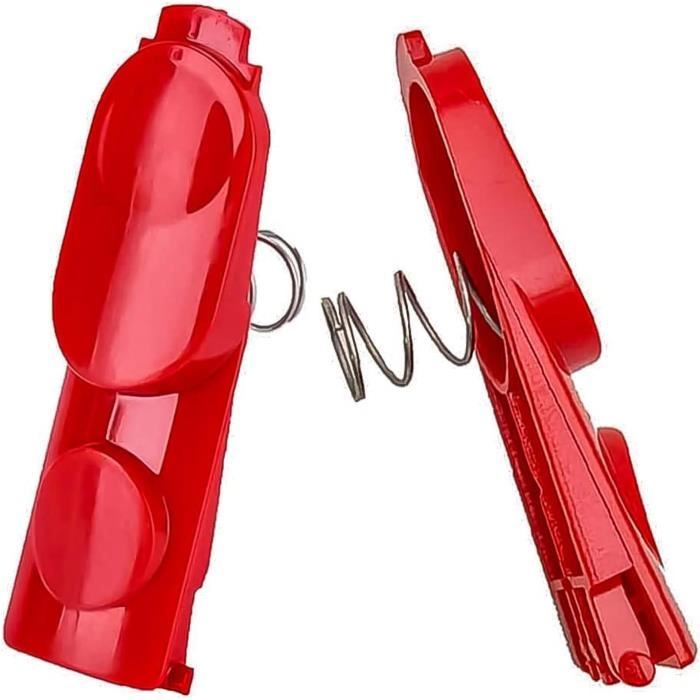 5pcs Poubelle Peut Verrouiller En Plastique Interrupteur Auto-Verrouillage Capture De Rechange Compatible Tactile Clip De Réparation De Loquet