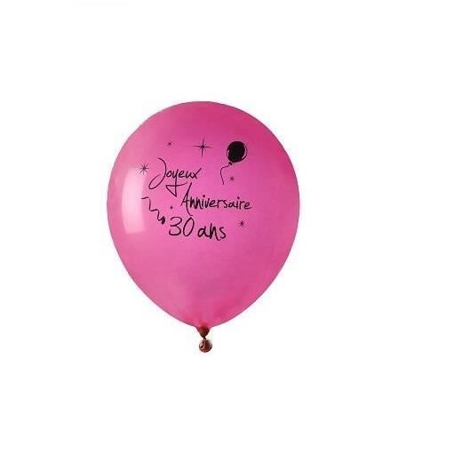 Ballon Joyeux Anniversaire Fuchsia 30ans X8 Ref 4842 Achat Vente Decors De Table Cdiscount Ballon Joyeux Anniversaire Fuchsia 30ans X8 Ref 4842 Achat Vente Decors De Table Cdiscount