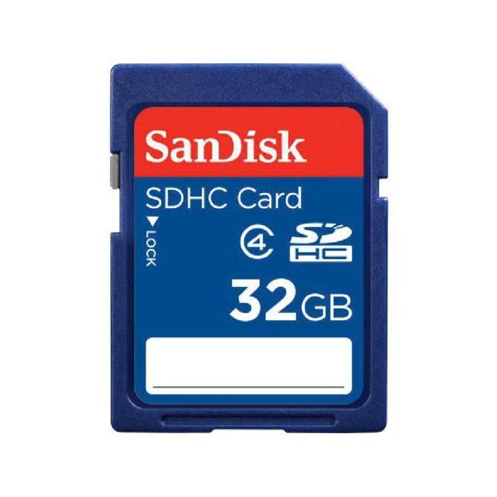 Carte memoire SD HC SANDISK - vue 2
