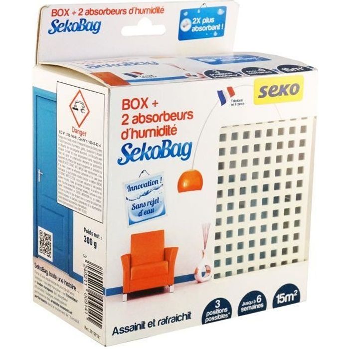 Box SekoBag Absorbeur Humidité + Recharge - Cdiscount Au quotidien