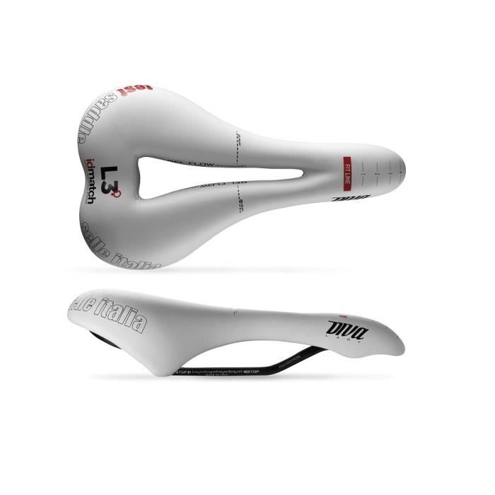 Selle de vélo SELLE ITALIA Test Diva TM Superflow - noir - pour homme - Vélo sur route