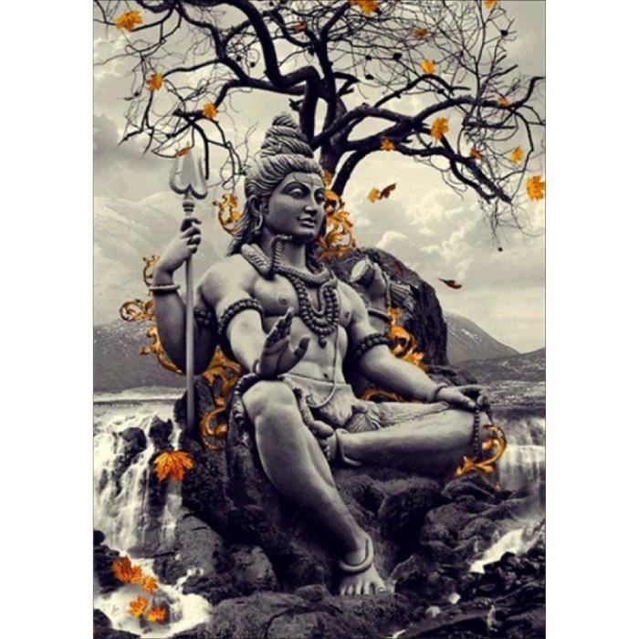 Peinture Par Numero Bouddha Peinture En Diamant 5d Strass Complet