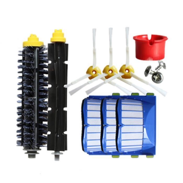 82804 3 Brosses latérale bras Roomba série 500