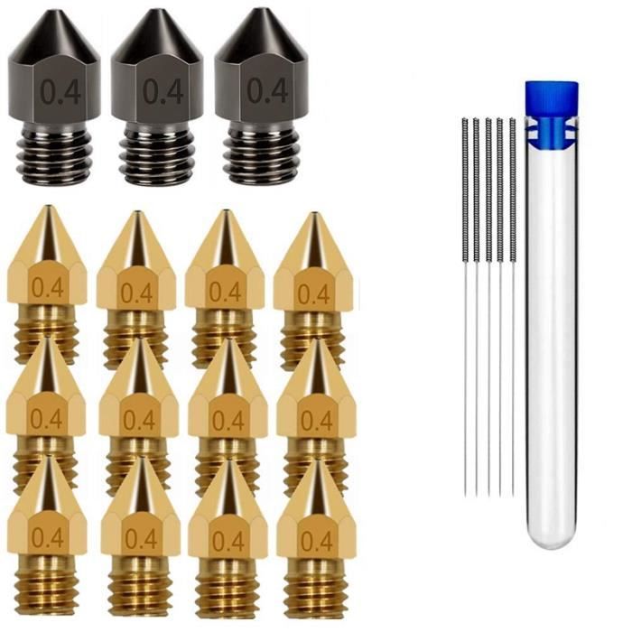 Buse 0,3 Mm Pour Imprimante 3D - Compatible Reprap, MarkerBot - Neuf Emballé