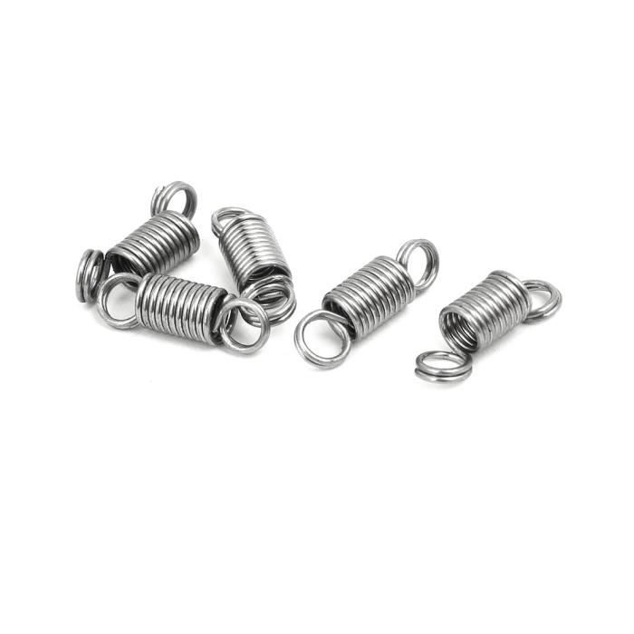 Lot De 20 Ressort De Compression, JPGhaha Hélicoïdal 9 X 20mm En Acier Inoxydable 304 En Argent