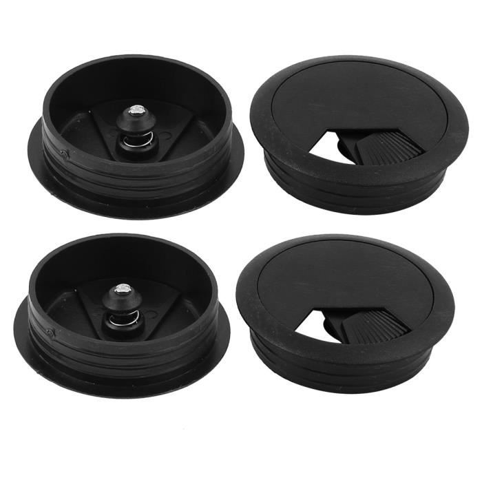 Bureau Passe Cable Plastique Propre Fil Courant 50mm 4pcs Noir Achat Vente Marqueur Bureau Passe Cable Plastique Cdiscount