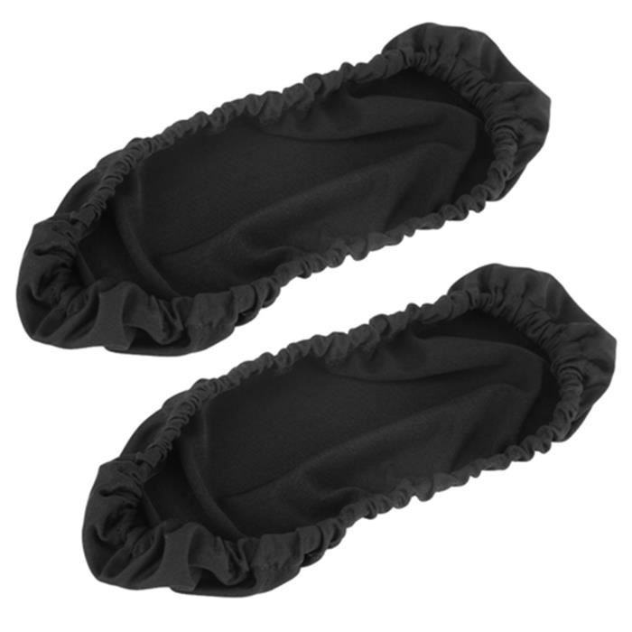 Paire De Housses De Protection Souples Pour Accoudoirs De Fauteuil Roulant - 33x27cm, Peluche, Neuves