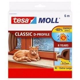 TESA Bourrelet caout - 6x9 mm D - Blanc