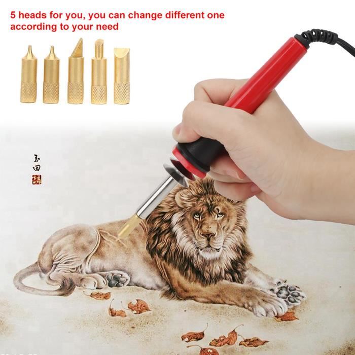 Stylo Gravure Café + 8 Modèles D'impression - Kit Latte Art DIY - Blanc - Pour Décorations Boissons