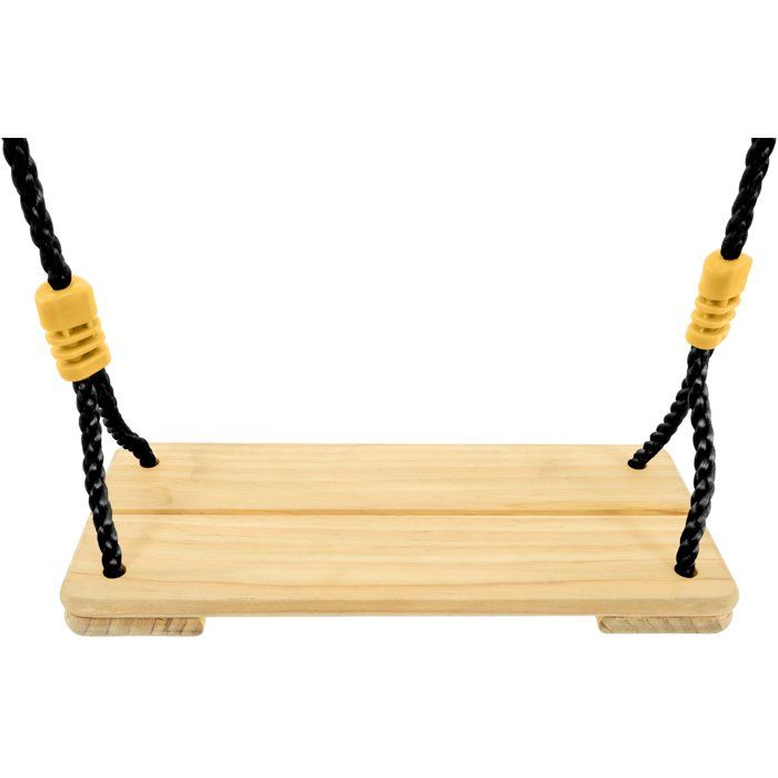 Balançoire - TP TOYS - Bois corde noire - H 300-350 cm