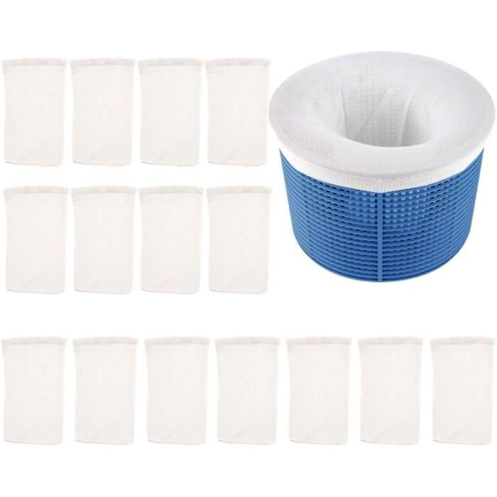 16Pcs Piscine Skimmer Chaussettes Filtre Saver Piscine Skimmers Filtrer Chaussettes Fine Mesh