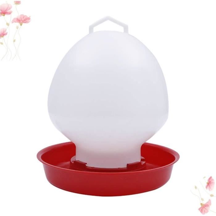 Abreuvoir Automatique Pour Volaille Qianly - Bol à Boire Poules Canards Poussins, Conception Étanché 360°