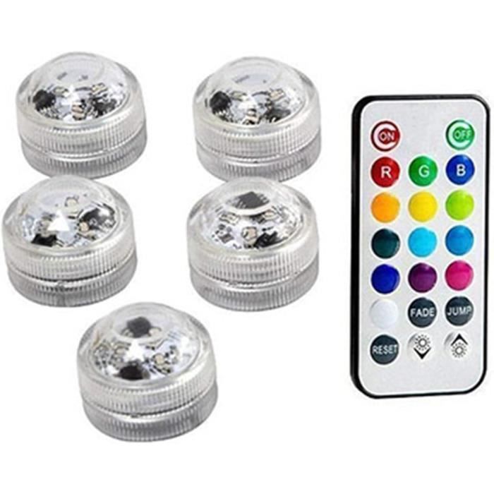 Lumière LED Flottante Pour Piscine Et Baignoire - 7 Modes Couleurs - Étanche IP68