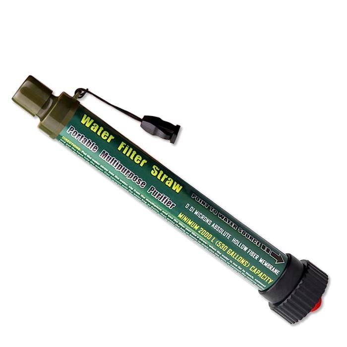 Pompe De Purification D'eau Portable - Petit Groupe Avec Stockage - Système Filtre Vert