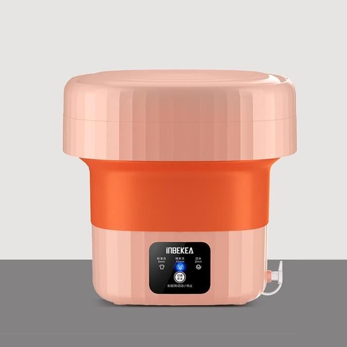 Mini Machine à Laver Portable LAMA 10L Avec Essoreuse - Pliable, 60W, Pour Camping, Sous-vêtements, Vêtements Bébé - 9
