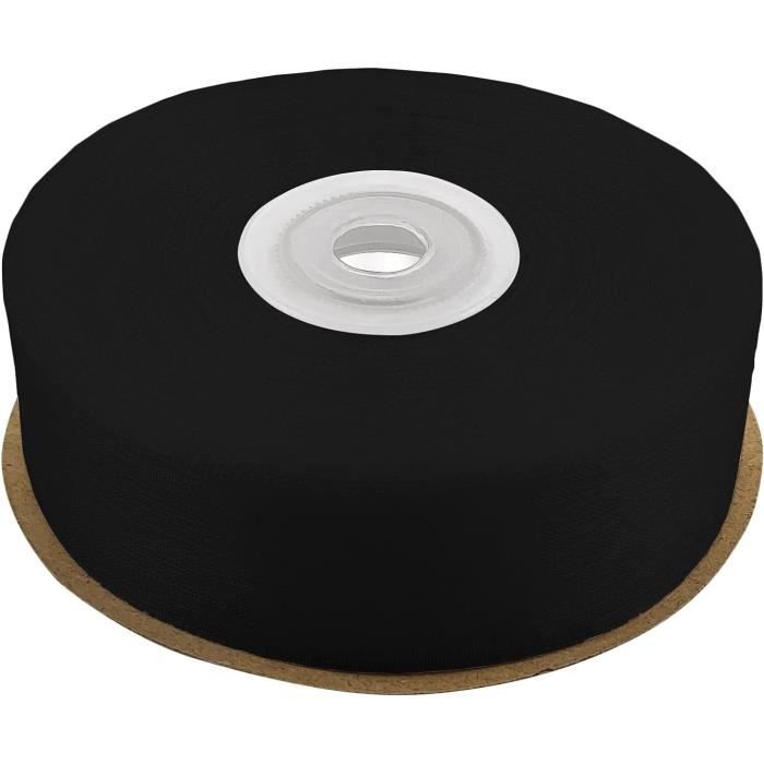 Ruban Satin Bleu 3.8cm X 23m - Mousseline De Soie - Pour Emballage Cadeau, Décoration Mariage