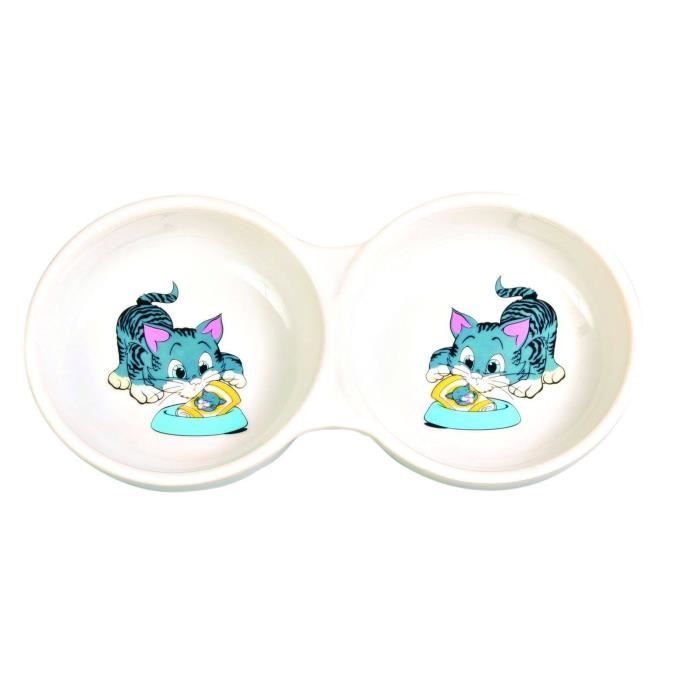 Trixie Ecuelle Ceramique Double Pour Chat Cdiscount Animalerie Trixie Ecuelle Ceramique Double Pour Chat Cdiscount Animalerie