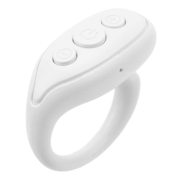 Bague Intelligente Défilement TikTok - Télécommande Pour Selfie, Lecture, Charge Magnétique