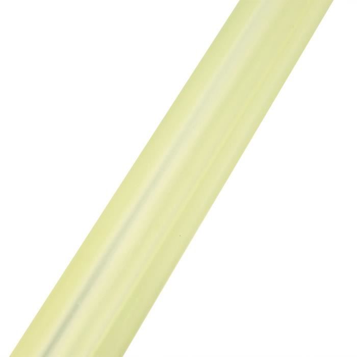 Lot De 2 Barres Rondes En POM (plastique Technique) - Diamètre 18mm - Blanc - Marque Uxcell