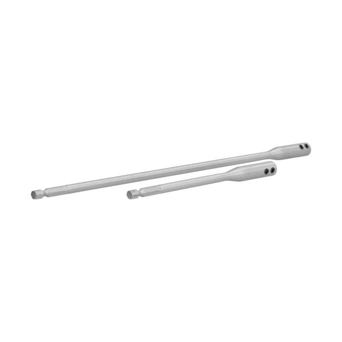 Extension De Foret En Bois 1/4 Pouces - Acier Haute Teneur Carbone - 150mm & 300mm
