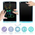 LCD Tablette Enfants, 10 Pouces Tablette Dessin avec écran Coloré, Doodle Pad avec Bouton D'effacement Verrouillable-1