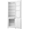 CALIFORNIA réfrigérateur congélateur en bas - volume total 262l (197+65) blanc-1