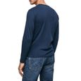T-Shirt Pepe Jeans Eggo Long Bleu pour Homme-1