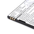 vhbw Li-Ion batterie 1400mAh (3.7V) pour téléphone portable mobil smartphone Blu Yezz, YZ1120-1