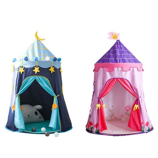 Tente Pour Enfants Avec Matelas Et Lumières LED - Maison De Jeu Intérieure Colorée