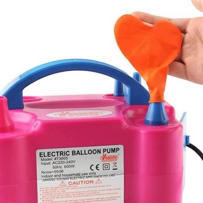 Pompe à ballon électrique 600 W avec 2 + 2 buses, double mode Pompe à ballon électrique 600 W avec 2 + 2 buses, double mode