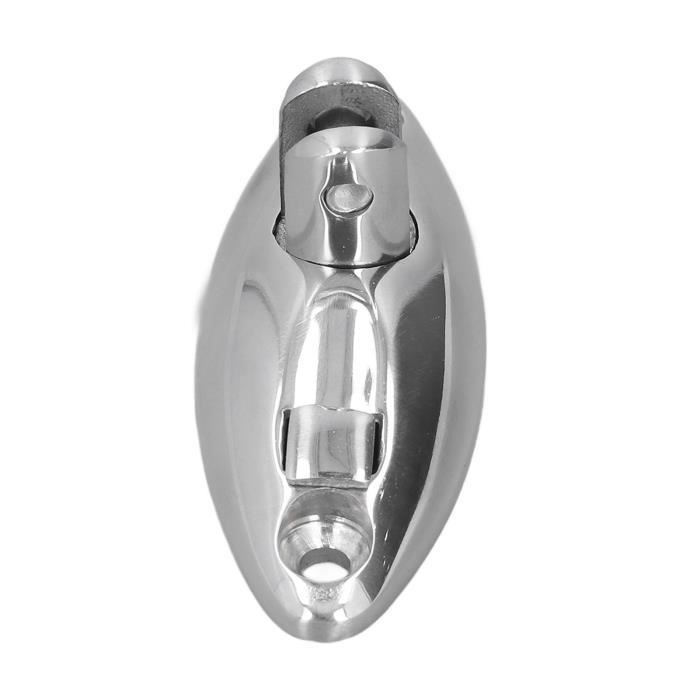 Fhioevt 12 Pièces Pontet INOX Boucles de Pont pour Kayaks Plaque Oeillet Acier Inoxydable 304 Platine Oeil de Pontet Accastillage Bateau pour la Fixation du Gréement de Kayak Canoë (M5x75