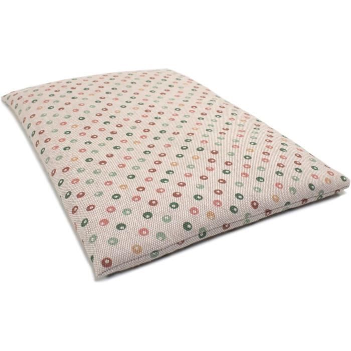 Coussin Chauffant Noyaux De Cerises Grünspecht 19x19 Cm | Housse Coton, Pour Micro-ondes Et Four | Motif éléphants, Relaxation Et Douleurs