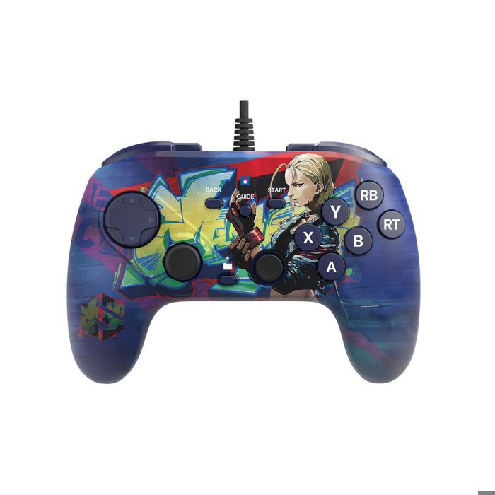 Manette Mad Catz FightPad PS3 – Street Fighter IV Ken – 6 Boutons 2.4GHz – NEUF