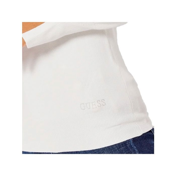 Pull léger Guess Jeans Elinor RN G012 Blanc Femme Qualité
