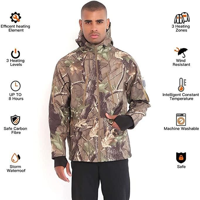 Veste outlet chauffante ski