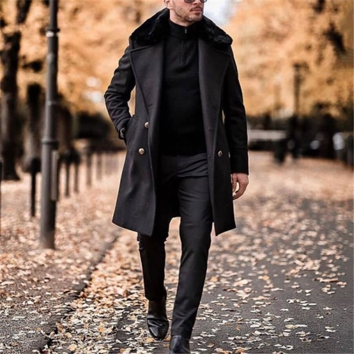 Manteau style sales caban