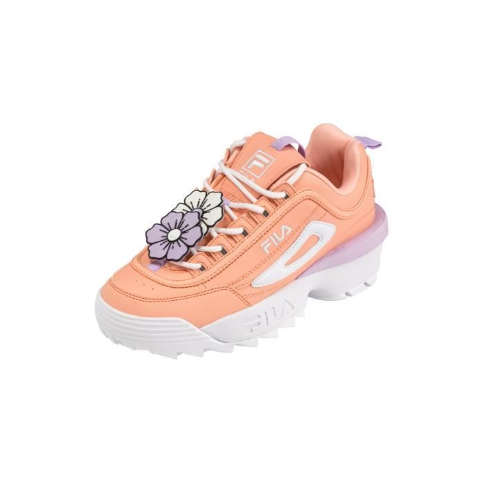 Baskets femme FILA Disruptor Flower Pale Rosette 41 Chaussures chunky avec semelle exterieure volumineuse